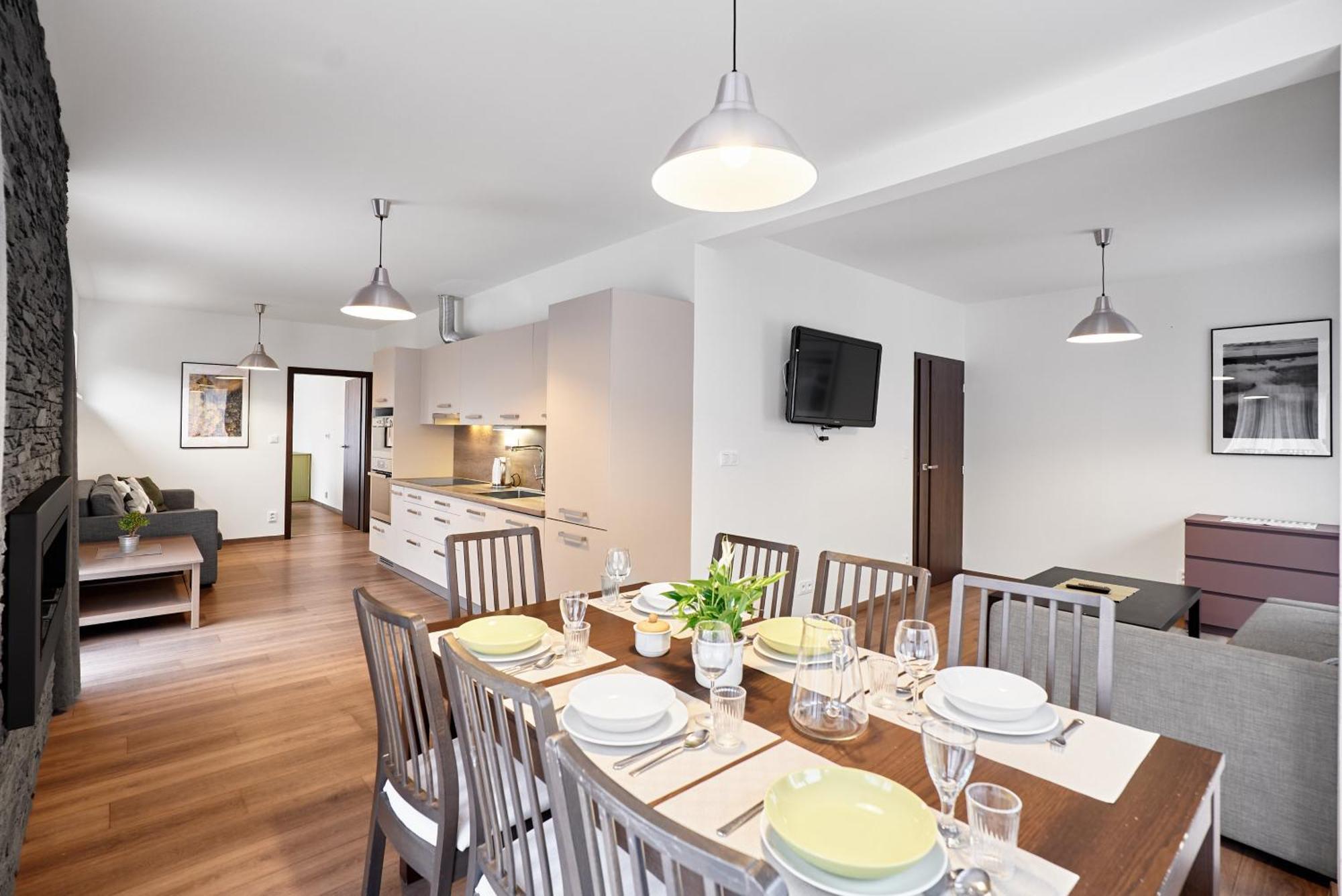 דירות Loučná pod Klínovcem Bellevue Keilberg By Mountain Ways מראה חיצוני תמונה